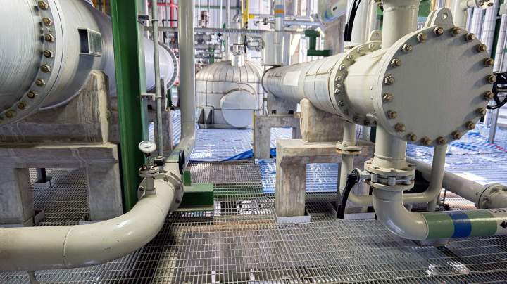 Chauffage site industriel Chicoutimi