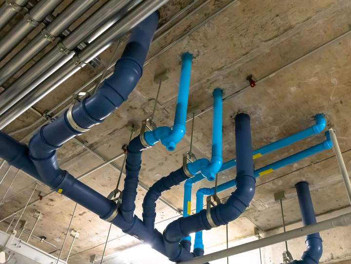 Mise en place réseaux de fluides Chicoutimi